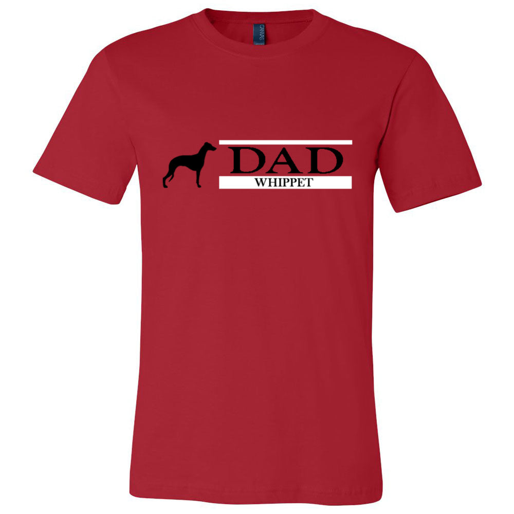 Whippet Dad Unisex Short Sleeve Jersey Tee - WagALotBowWow