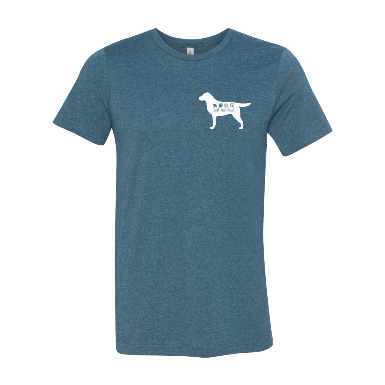 Labrador Scent F/B Unisex SS Jersey Tee - WagALotBowWow