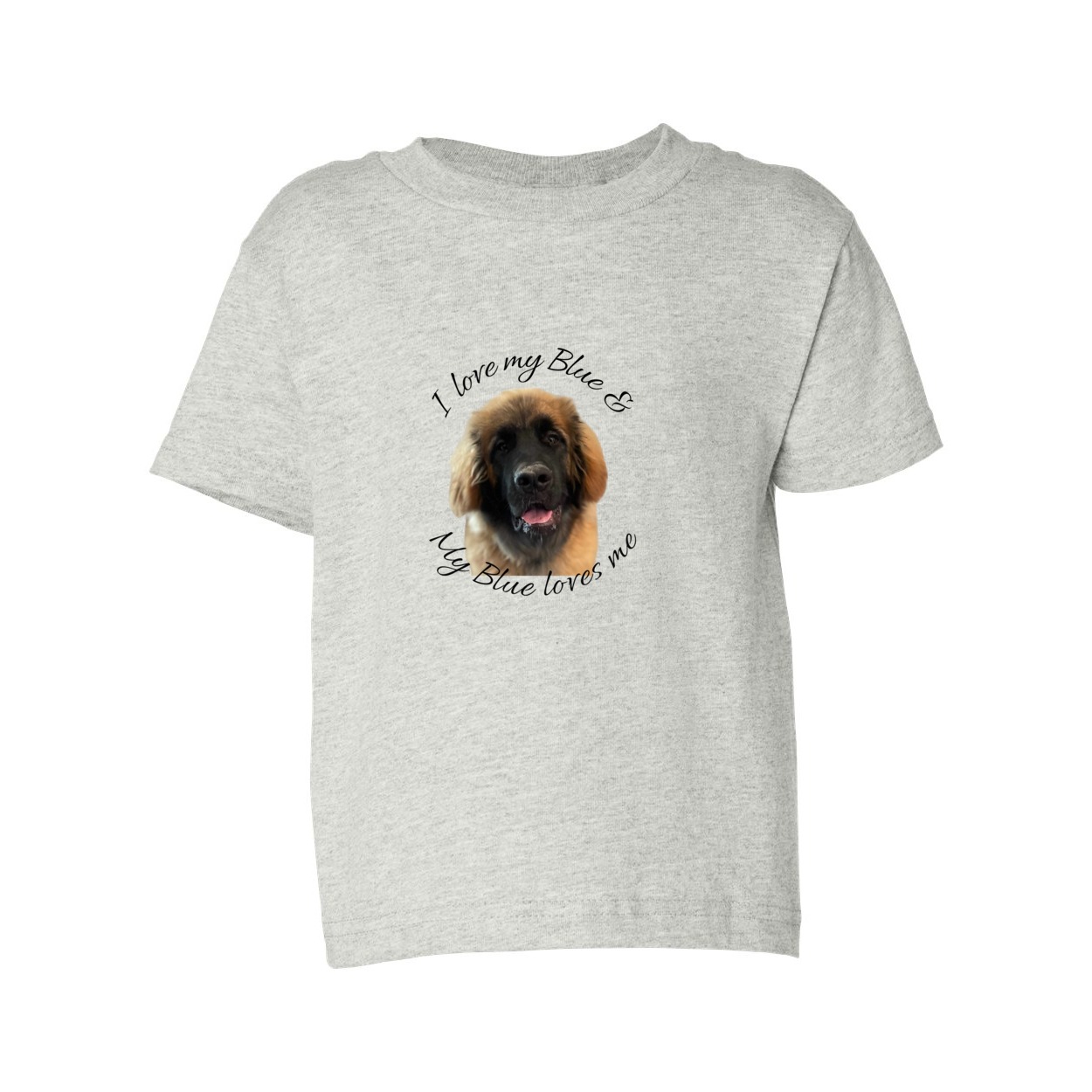 Love Blue Toddler Cotton Jersey Tee - WagALotBowWow