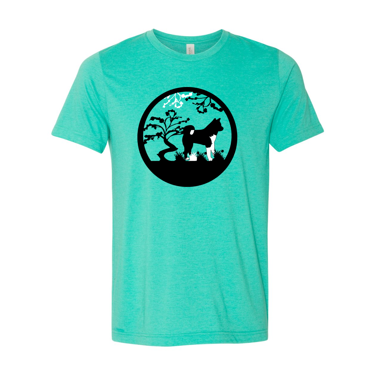 Akita Tree Short Sleeve - WagALotBowWow