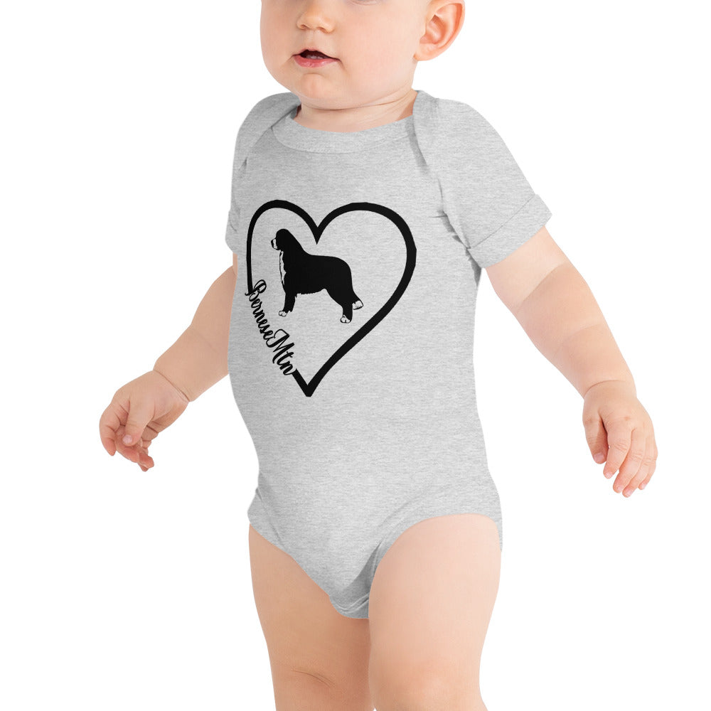 Bernse Mtn Baby short sleeve one piece - WagALotBowWow