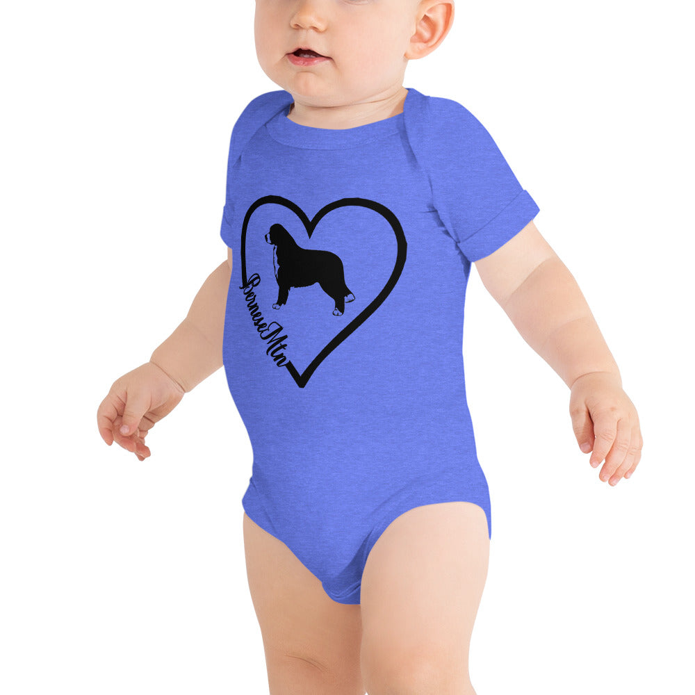Bernse Mtn Baby short sleeve one piece - WagALotBowWow