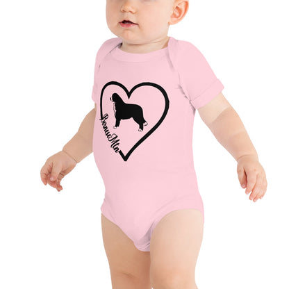 Bernse Mtn Baby short sleeve one piece - WagALotBowWow