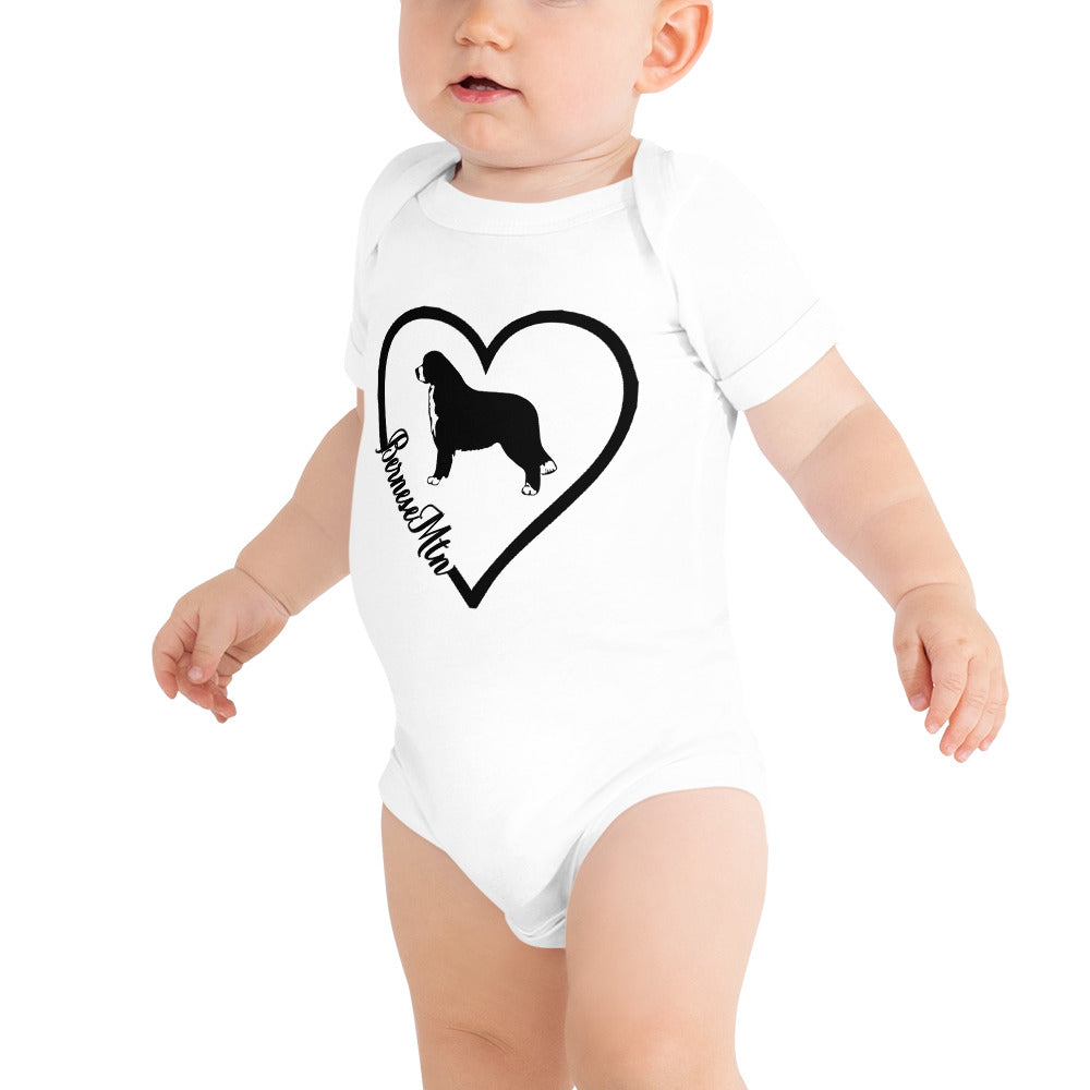 Bernse Mtn Baby short sleeve one piece - WagALotBowWow