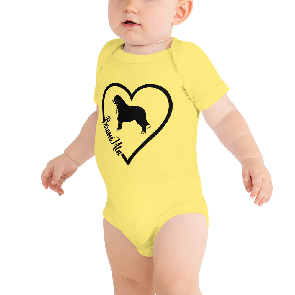 Bernse Mtn Baby short sleeve one piece - WagALotBowWow