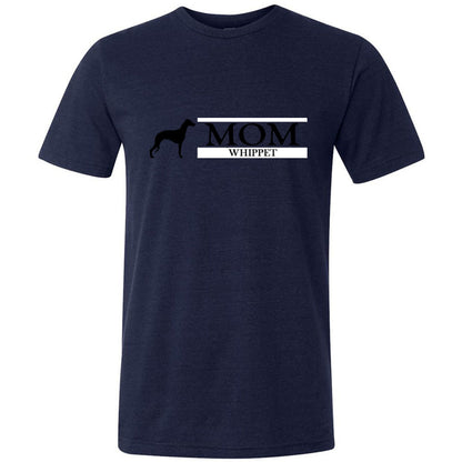 Whippet Mom Unisex Triblend Short Sleeve Tee - WagALotBowWow