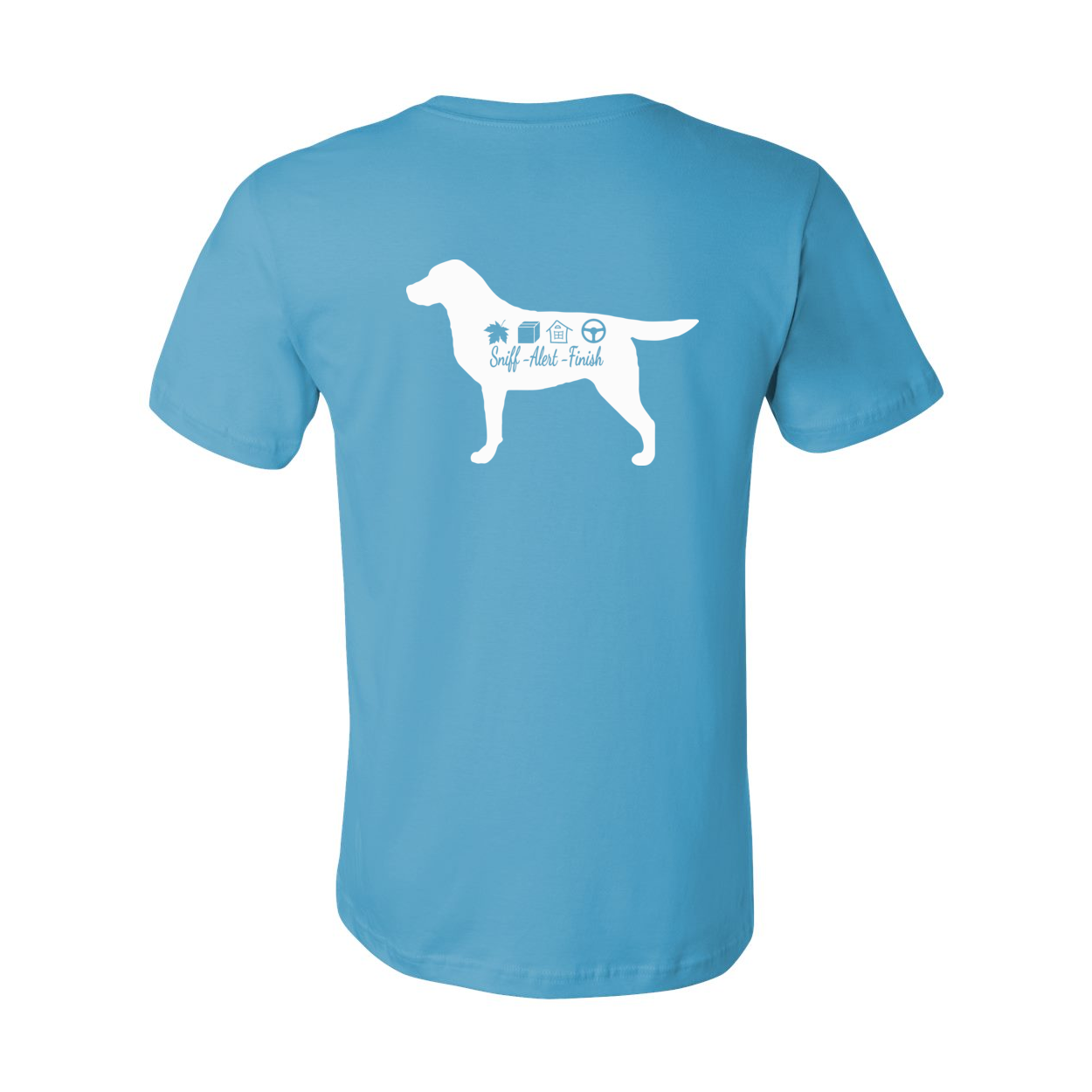 Labrador Scent F/B Unisex SS Jersey Tee - WagALotBowWow