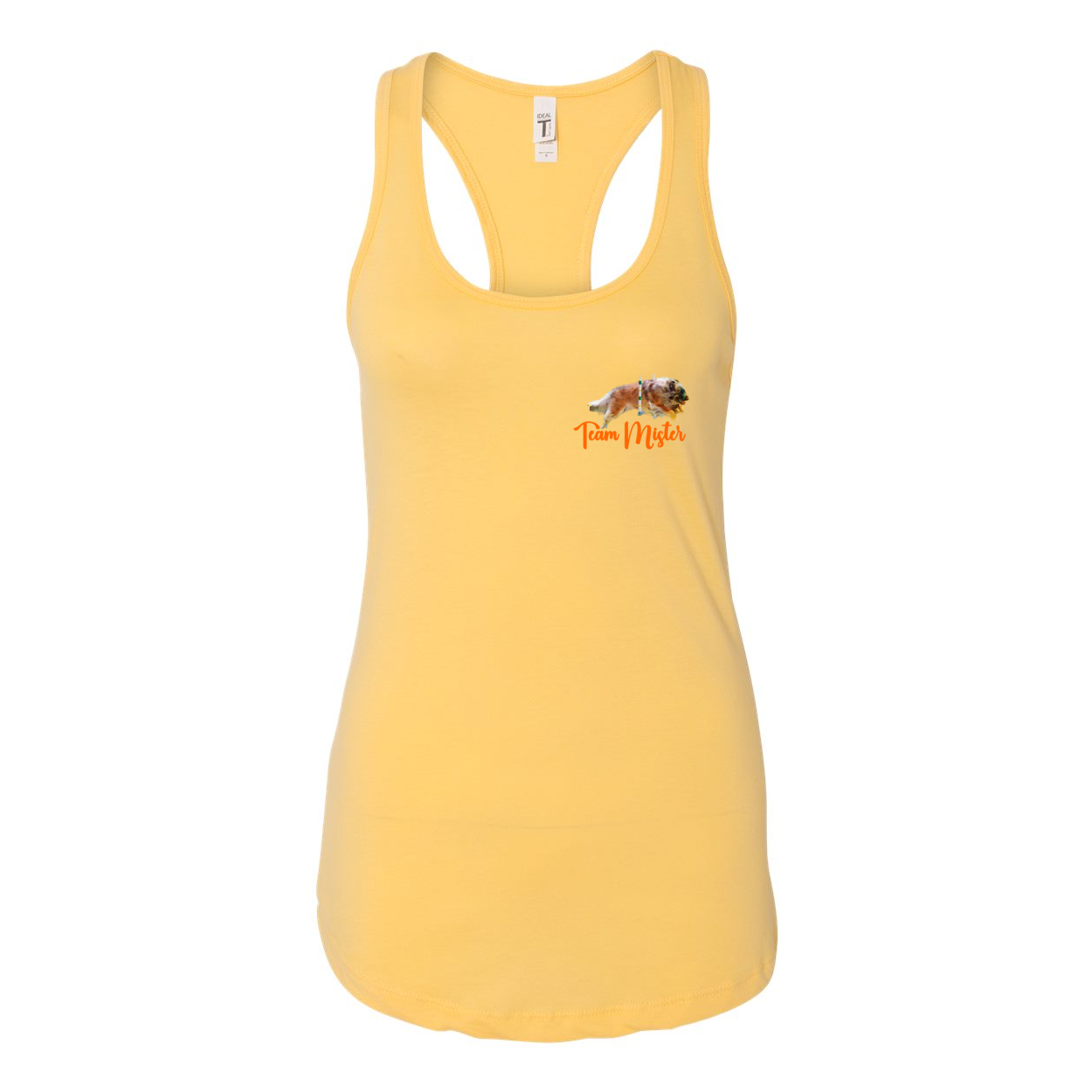 Orlando shirt2 Women's Ideal Racerback Tank - WagALotBowWow