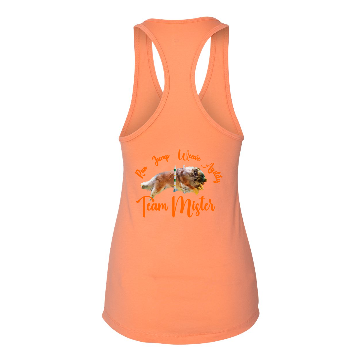 Orlando shirt2 Women's Ideal Racerback Tank - WagALotBowWow