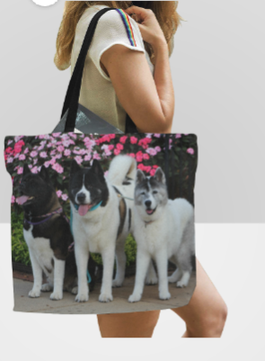 Canvas Tote Bag - WagALotBowWow