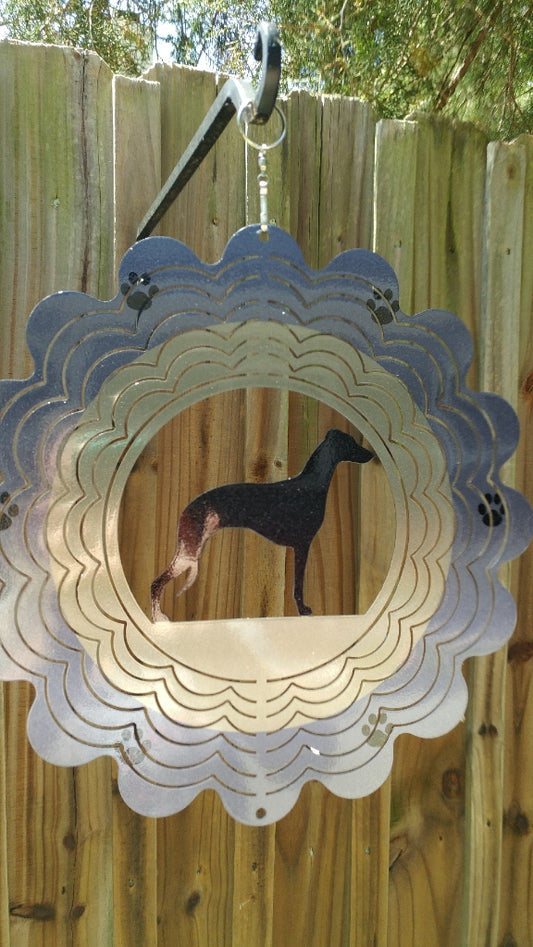 Whippet Wind Spinner - WagALotBowWow