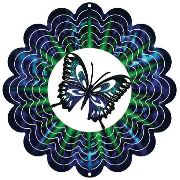 Flower and Butterfly Wind Spinners - WagALotBowWow