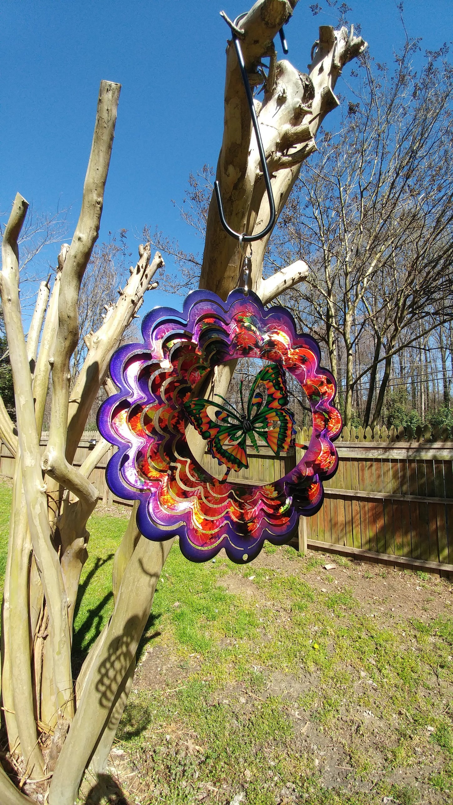 Flower and Butterfly Wind Spinners - WagALotBowWow