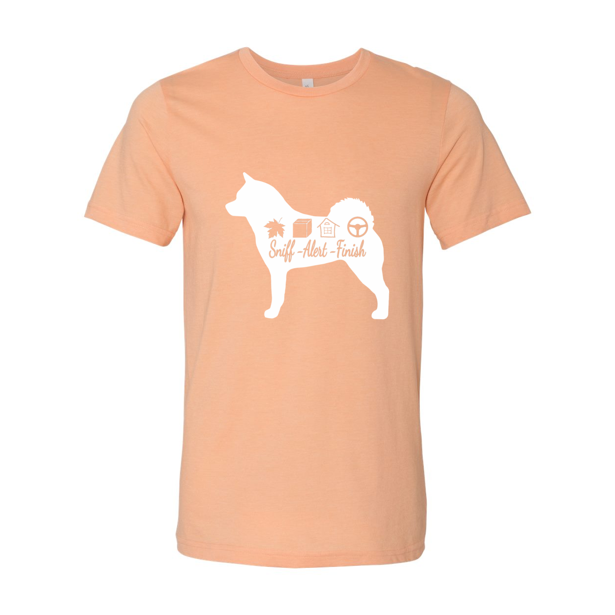 Akita Scent Sniff Unisex SS Jersey Tee - WagALotBowWow