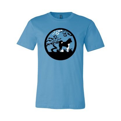 Akita Tree Short Sleeve - WagALotBowWow