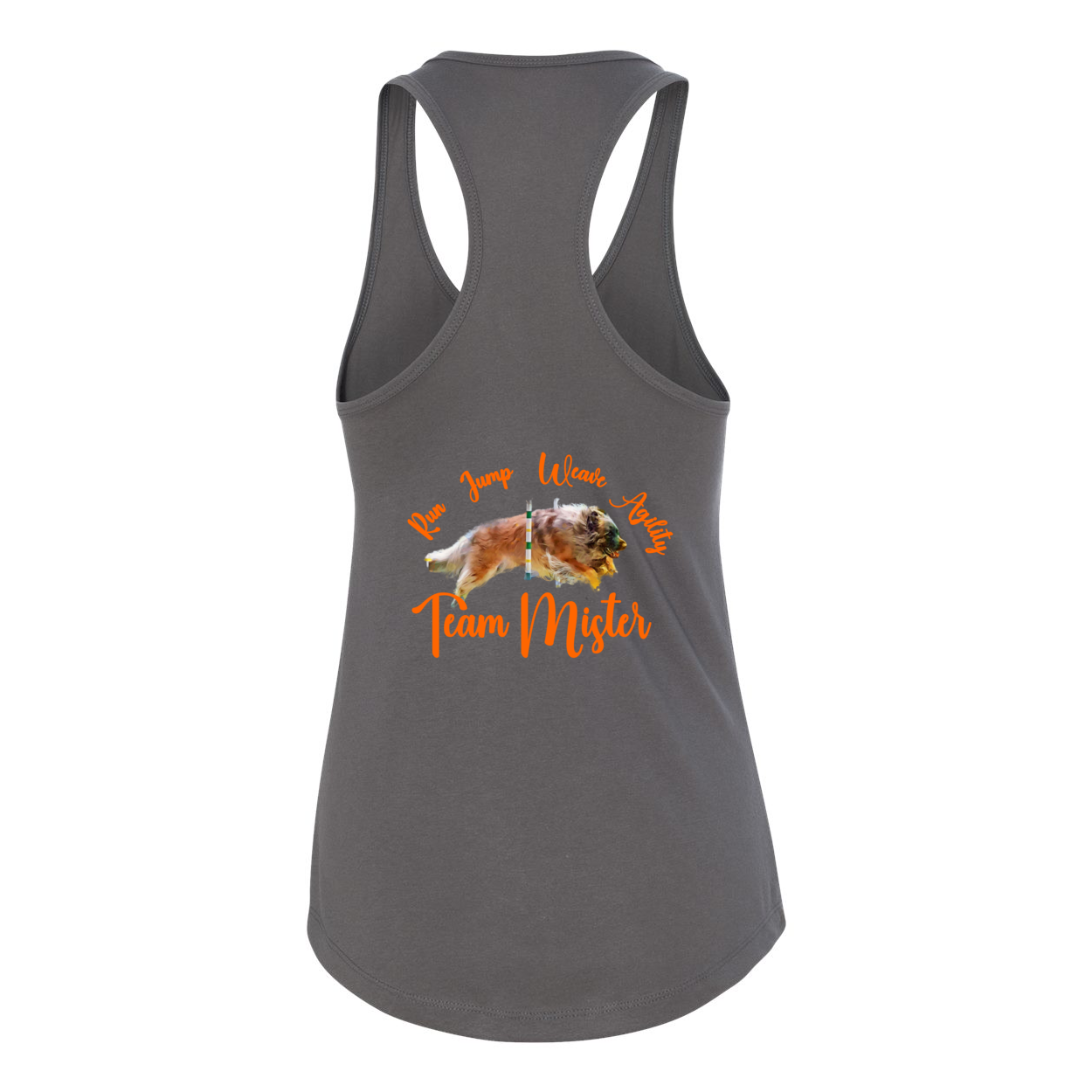 Orlando shirt2 Women's Ideal Racerback Tank - WagALotBowWow