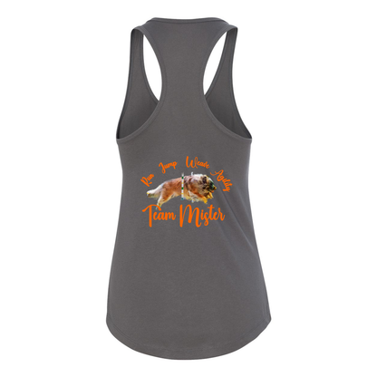 Orlando shirt2 Women's Ideal Racerback Tank - WagALotBowWow