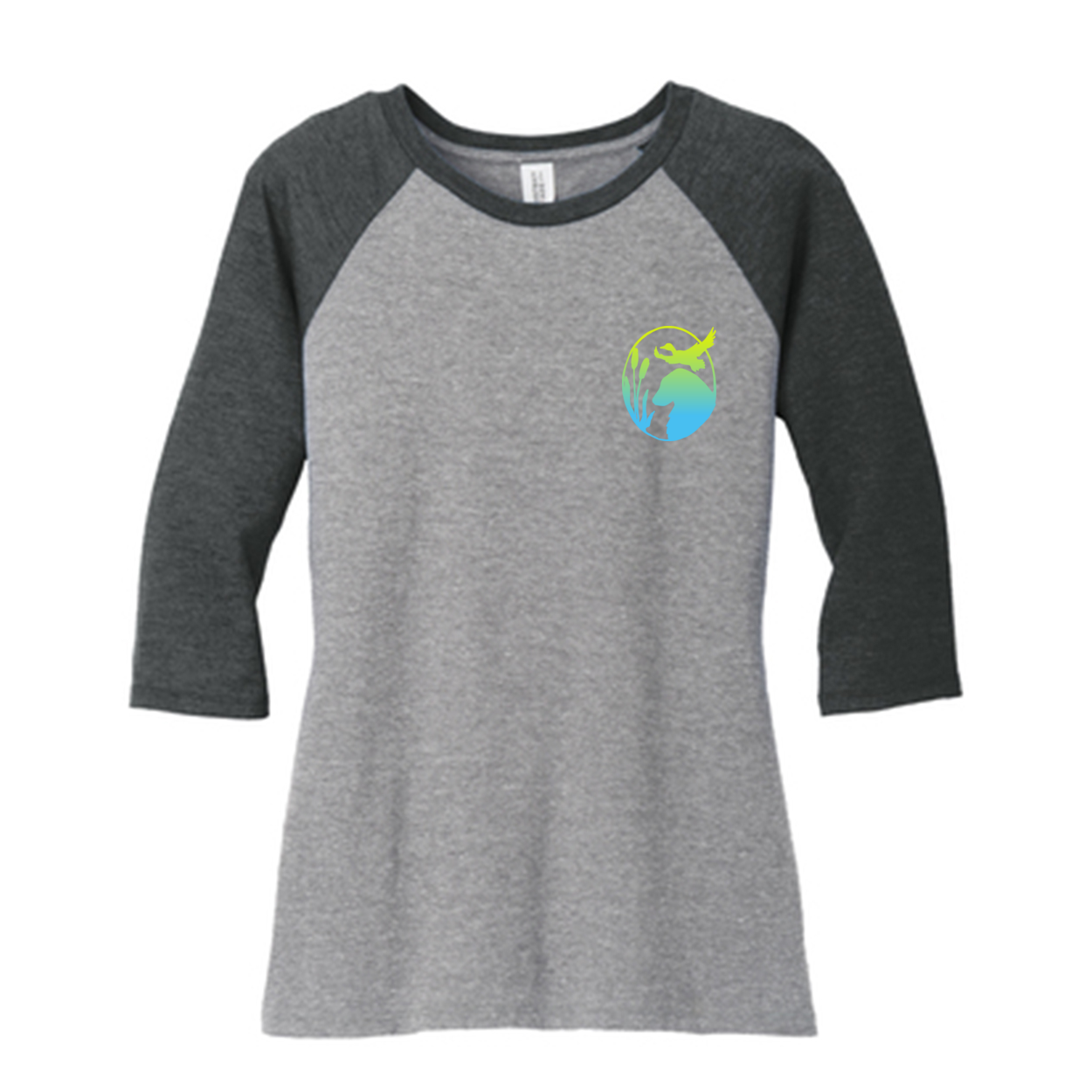 Flatty Life 3/4-Sleeve Raglan - WagALotBowWow