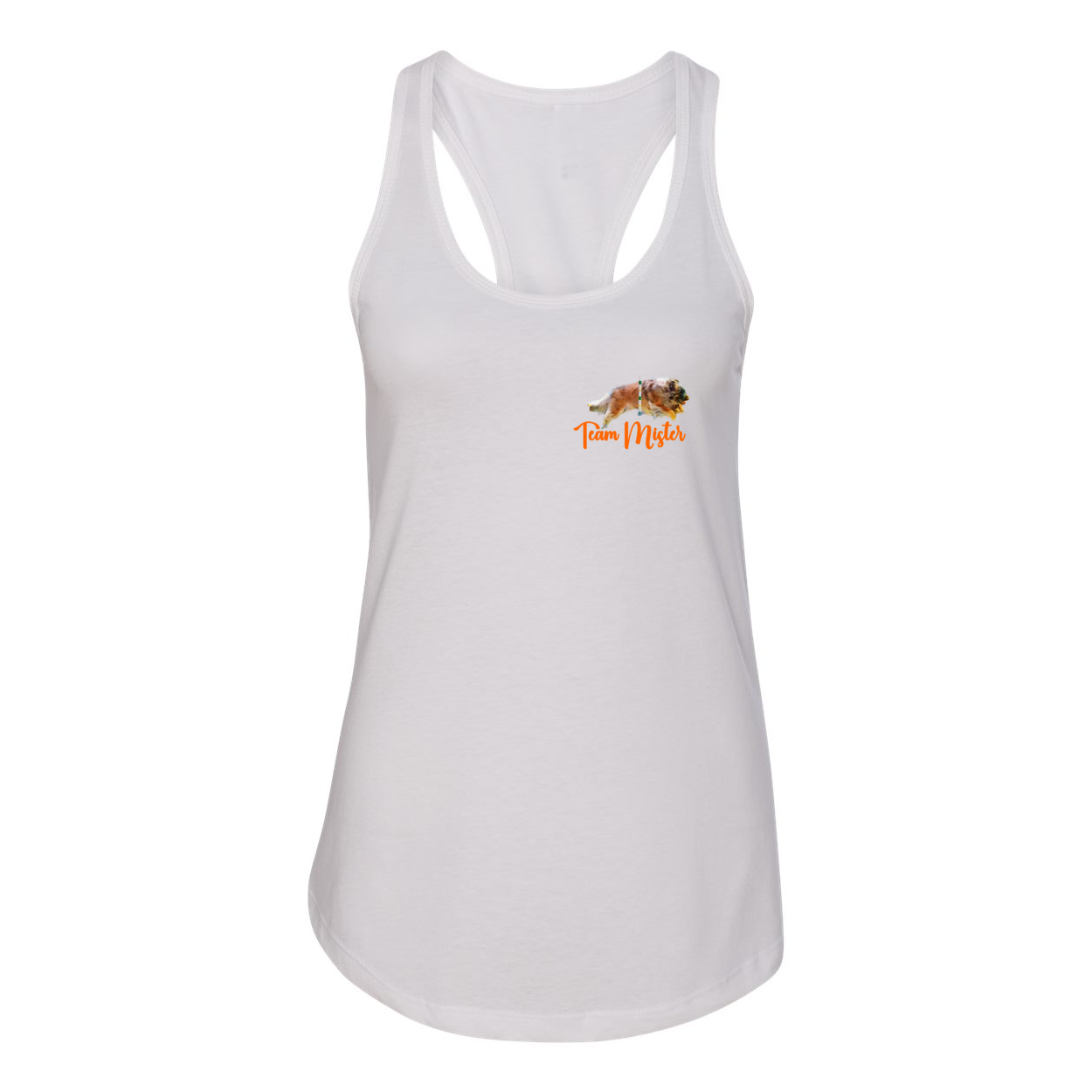 Orlando shirt2 Women's Ideal Racerback Tank - WagALotBowWow