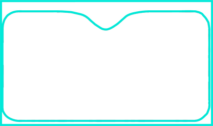 Custom Car Shade 1 Piece - WagALotBowWow