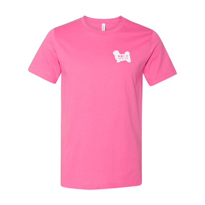 Havanese Scent F/B Unisex SS Jersey Tee - WagALotBowWow