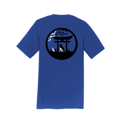 Akita Tree & Gate SS - WagALotBowWow