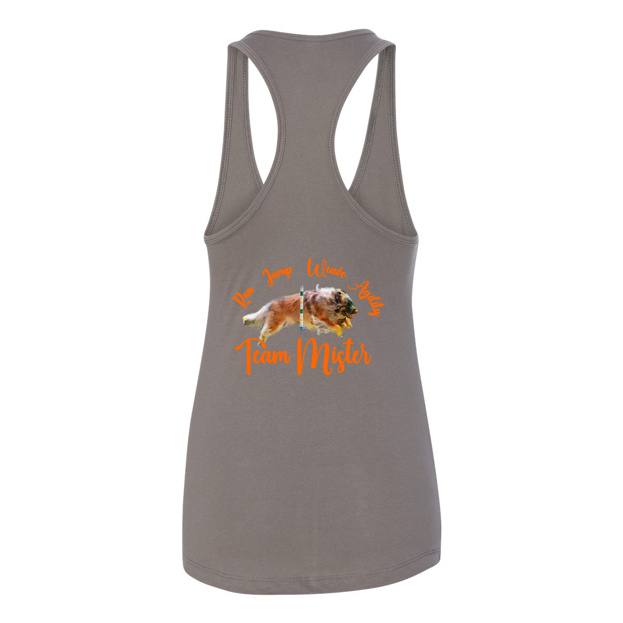 Orlando shirt2 Women's Ideal Racerback Tank - WagALotBowWow