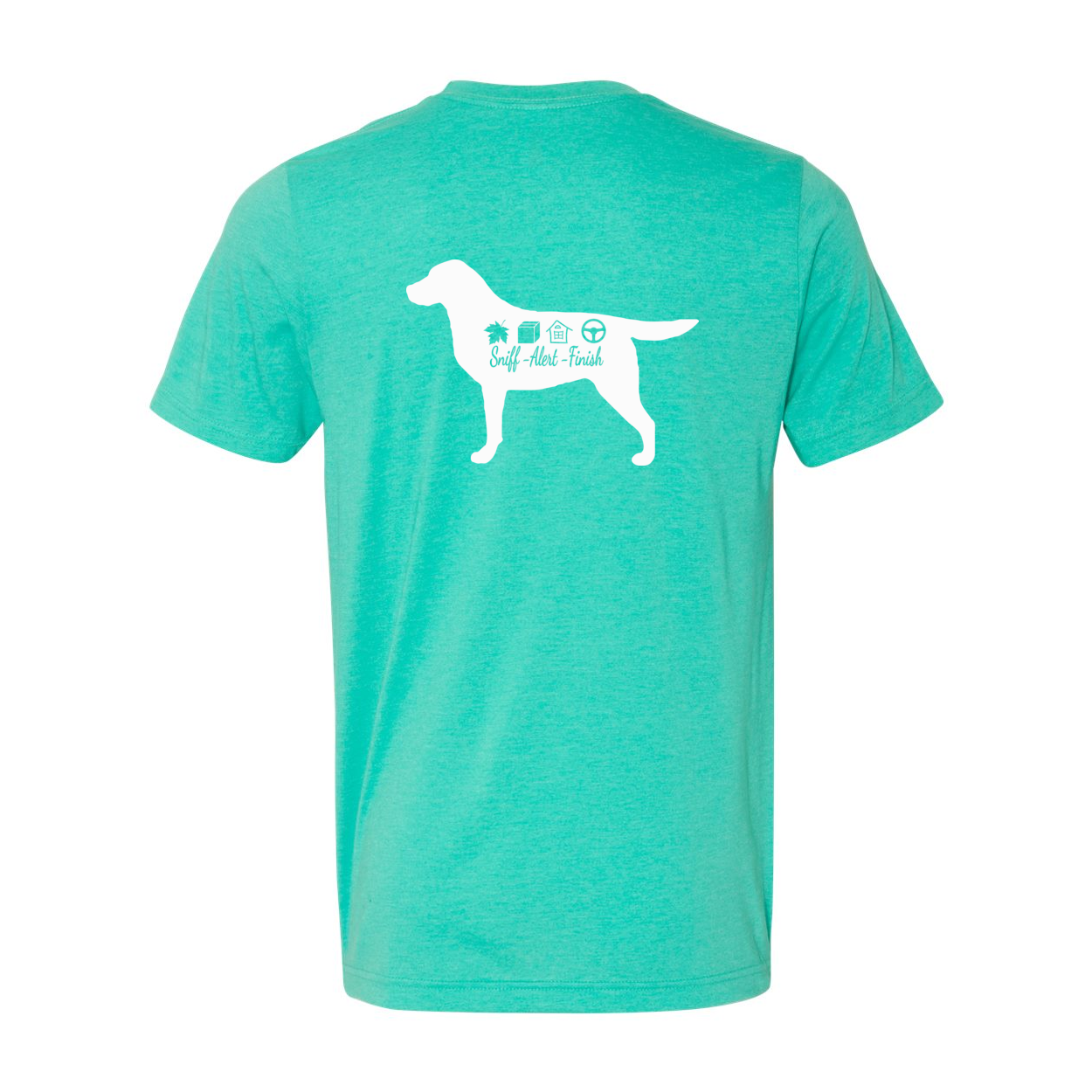 Labrador Scent F/B Unisex SS Jersey Tee - WagALotBowWow