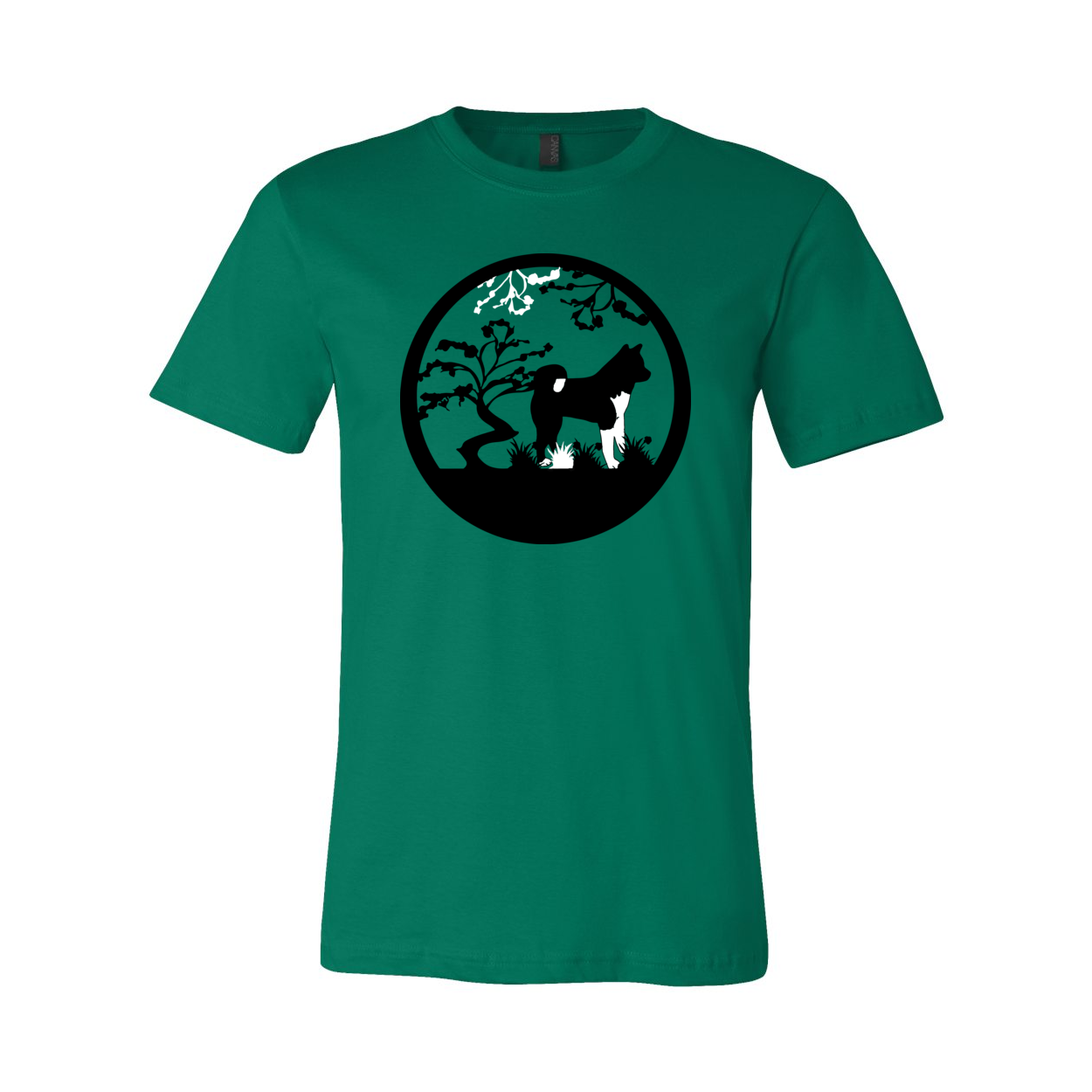 Akita Tree Short Sleeve - WagALotBowWow