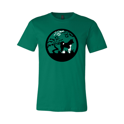 Akita Tree Short Sleeve - WagALotBowWow