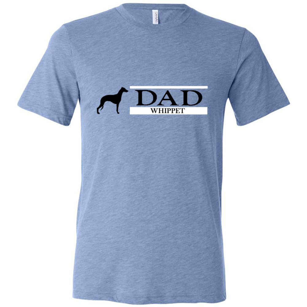 Whippet Dad Unisex Triblend Short Sleeve Tee - WagALotBowWow