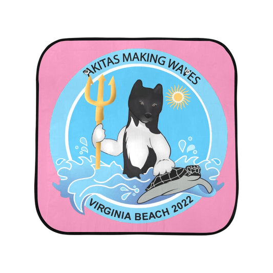 VA Beach Making Waves Car Shade (2 pieces) - WagALotBowWow