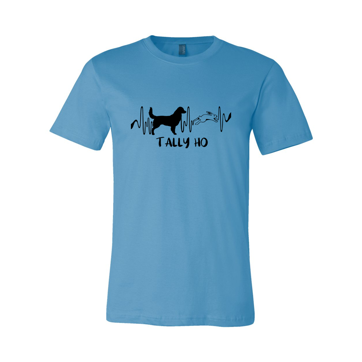 NSToller Tally Ho Unisex SS Shades of Blue - WagALotBowWow