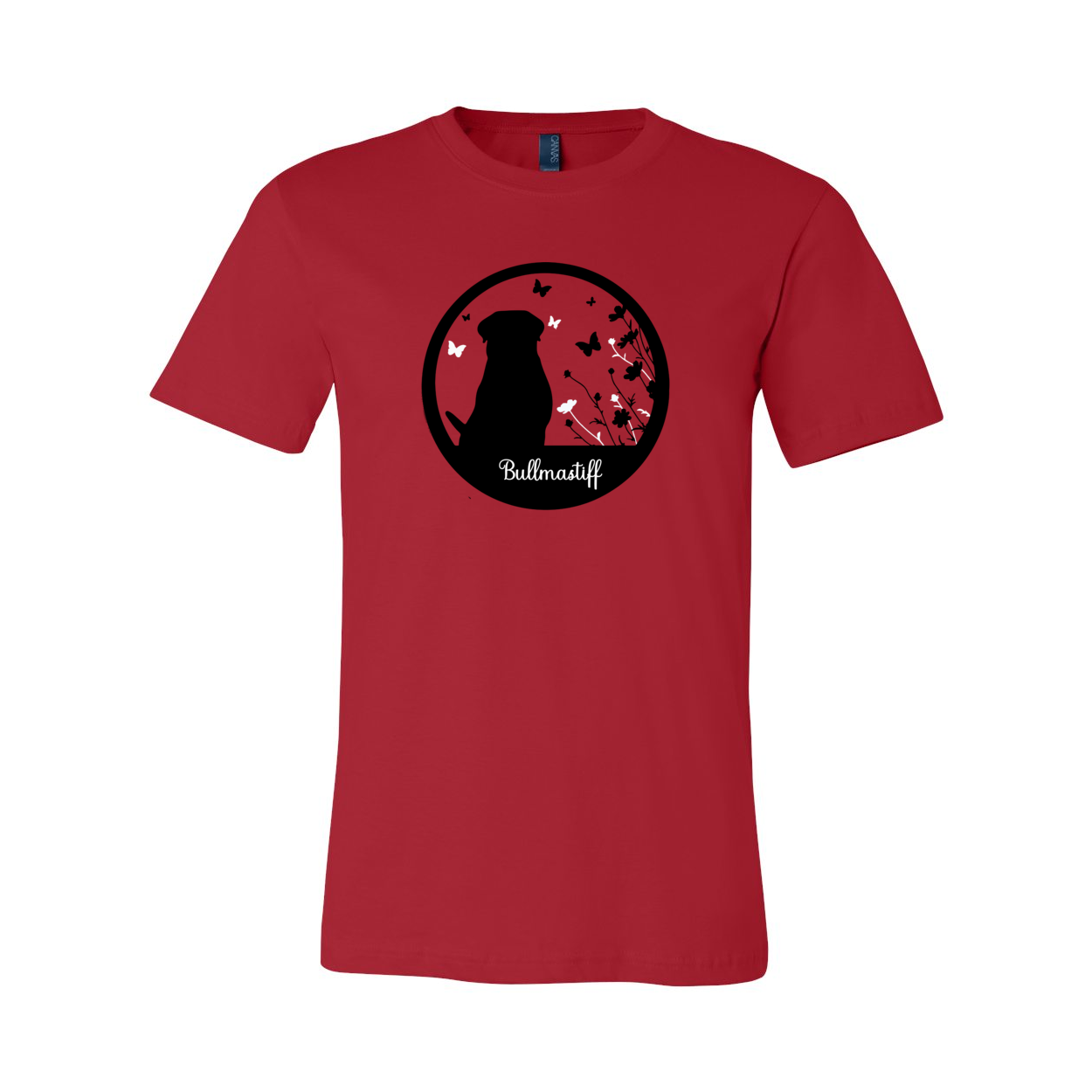 Bullmastiff Flowers Unisex SS 2XL,3XL,4XL - WagALotBowWow