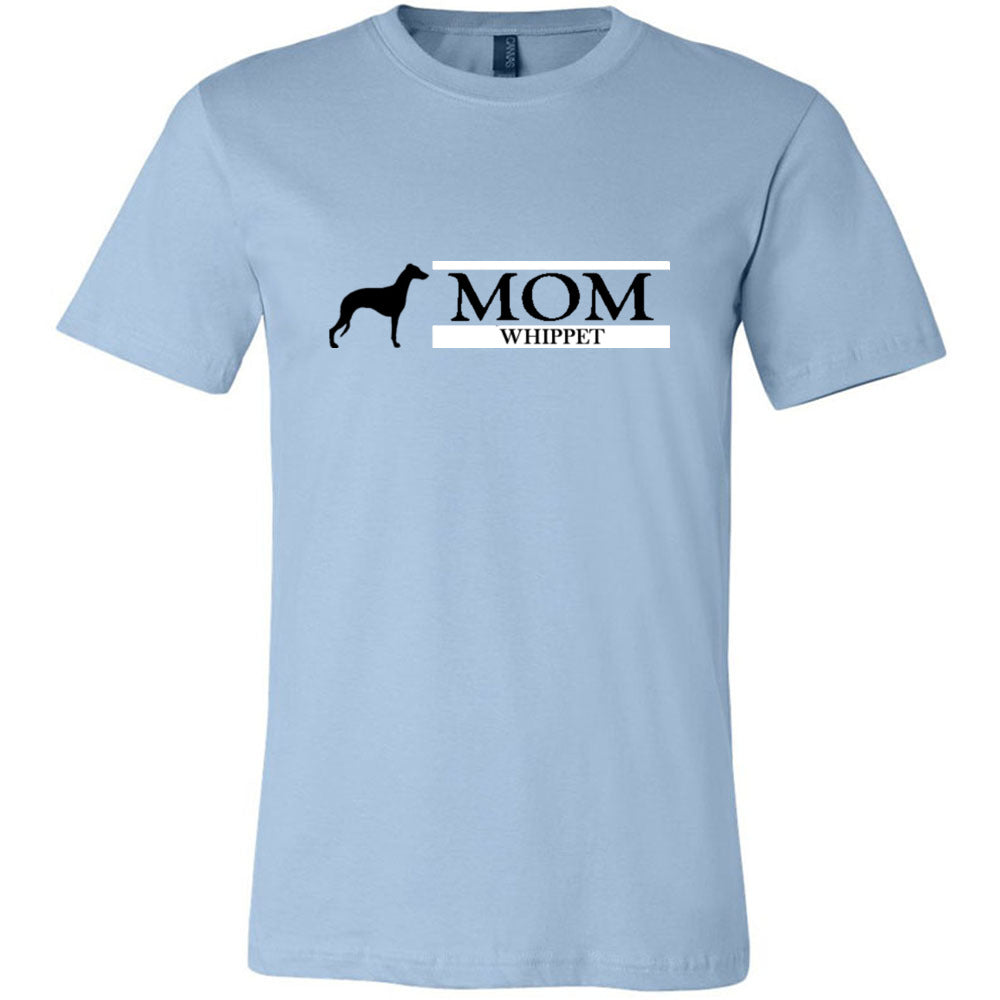 Whippet Mom Unisex Short Sleeve Jersey Tee - WagALotBowWow