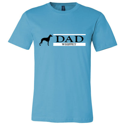 Whippet Dad Unisex Short Sleeve Jersey Tee - WagALotBowWow