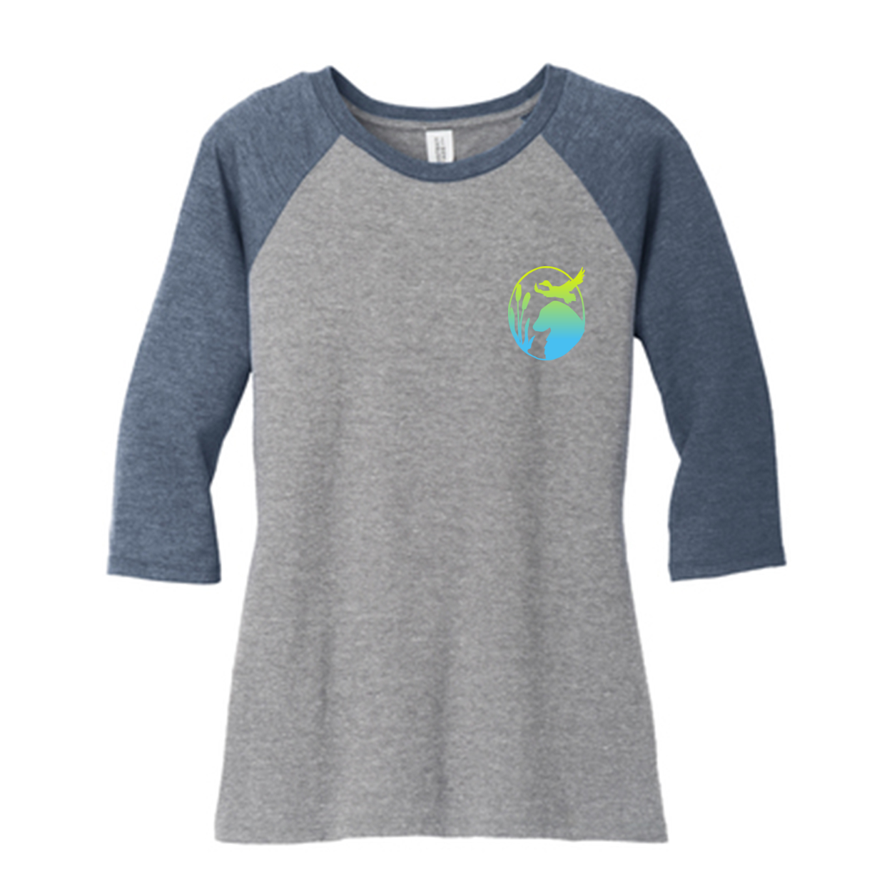 Flatty Life 3/4-Sleeve Raglan - WagALotBowWow