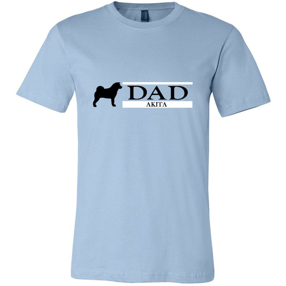Akita Dad Unisex Short Sleeve Jersey Tee - WagALotBowWow