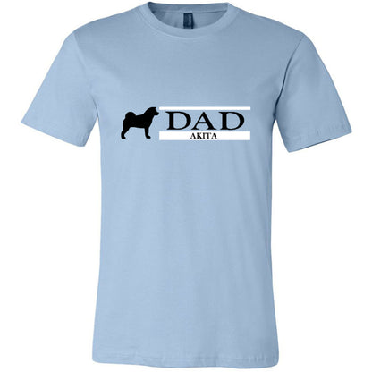 Akita Dad Unisex Short Sleeve Jersey Tee - WagALotBowWow