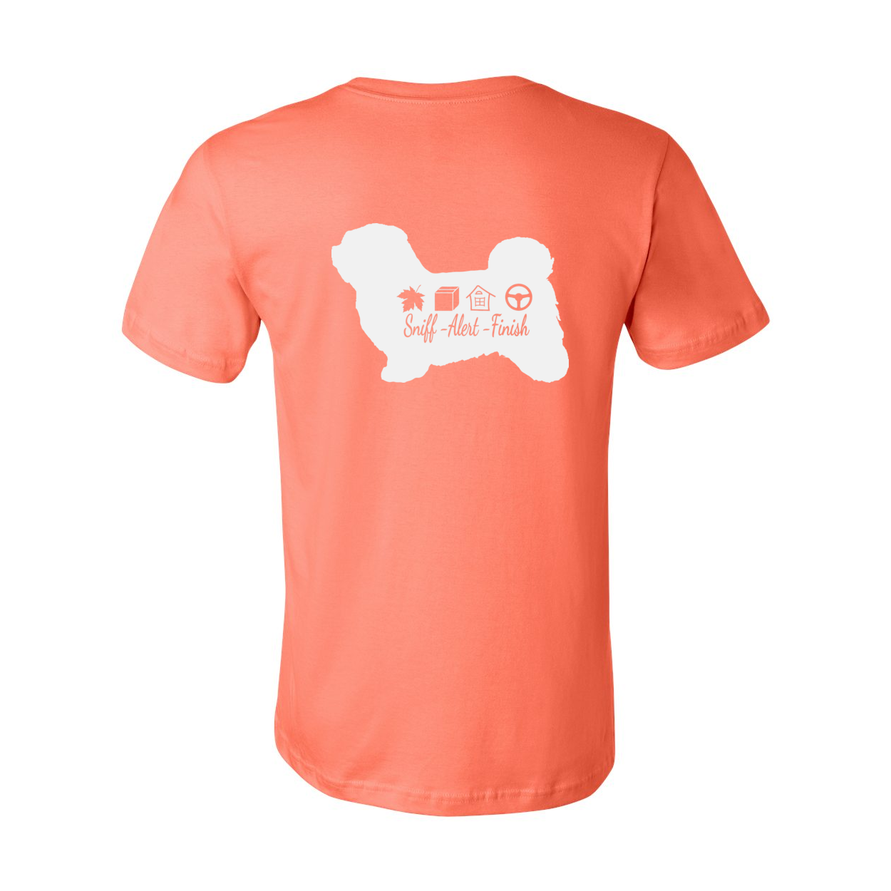 Havanese Scent F/B Unisex SS Jersey Tee - WagALotBowWow