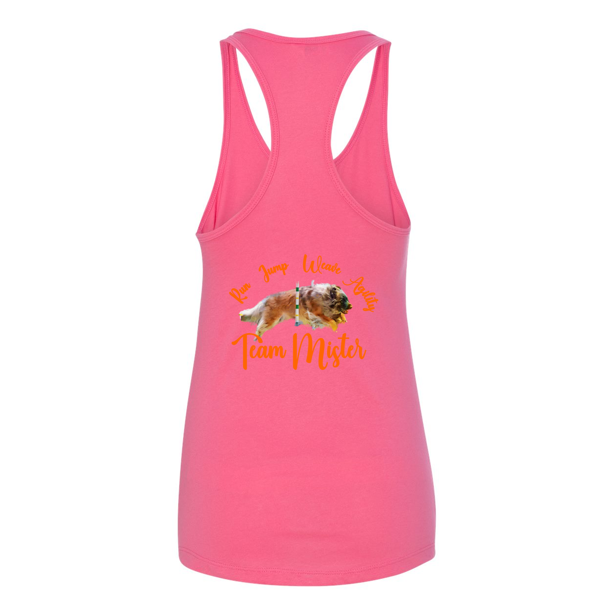 Orlando shirt2 Women's Ideal Racerback Tank - WagALotBowWow