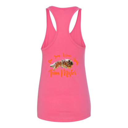 Orlando shirt2 Women's Ideal Racerback Tank - WagALotBowWow