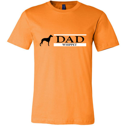 Whippet Dad Unisex Short Sleeve Jersey Tee - WagALotBowWow
