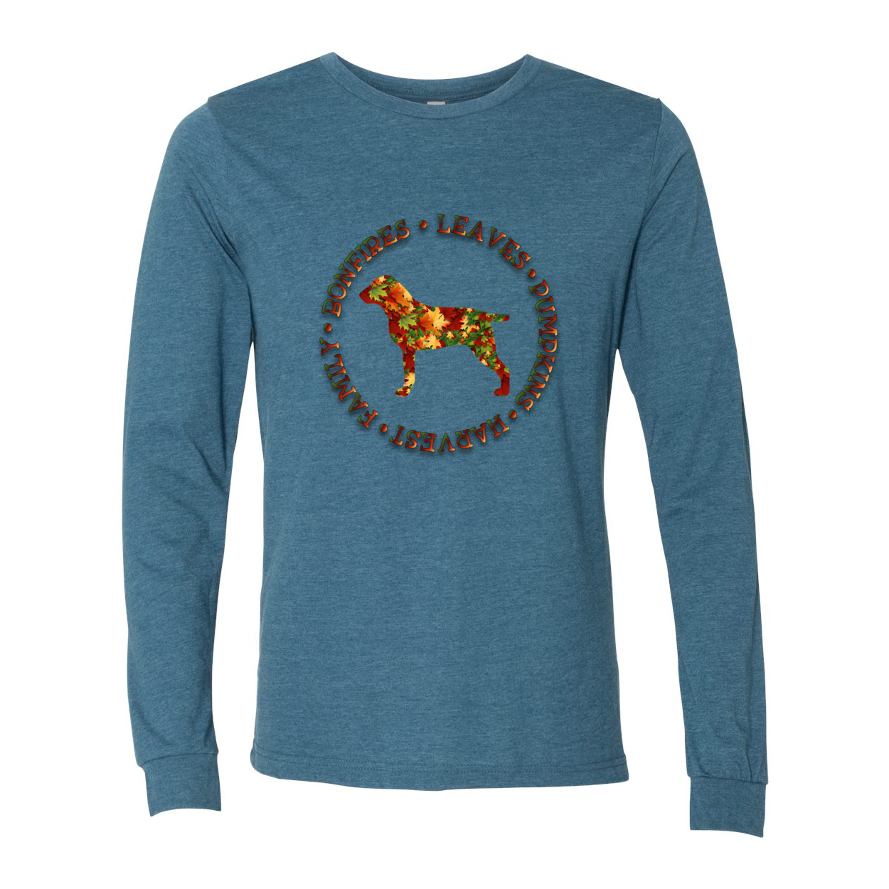 Fall Bracco Italiano Long Sleeve Jersey Tee - WagALotBowWow