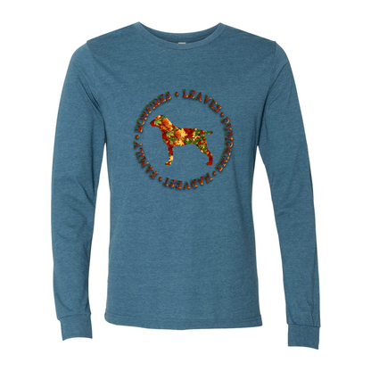 Fall Bracco Italiano Long Sleeve Jersey Tee - WagALotBowWow