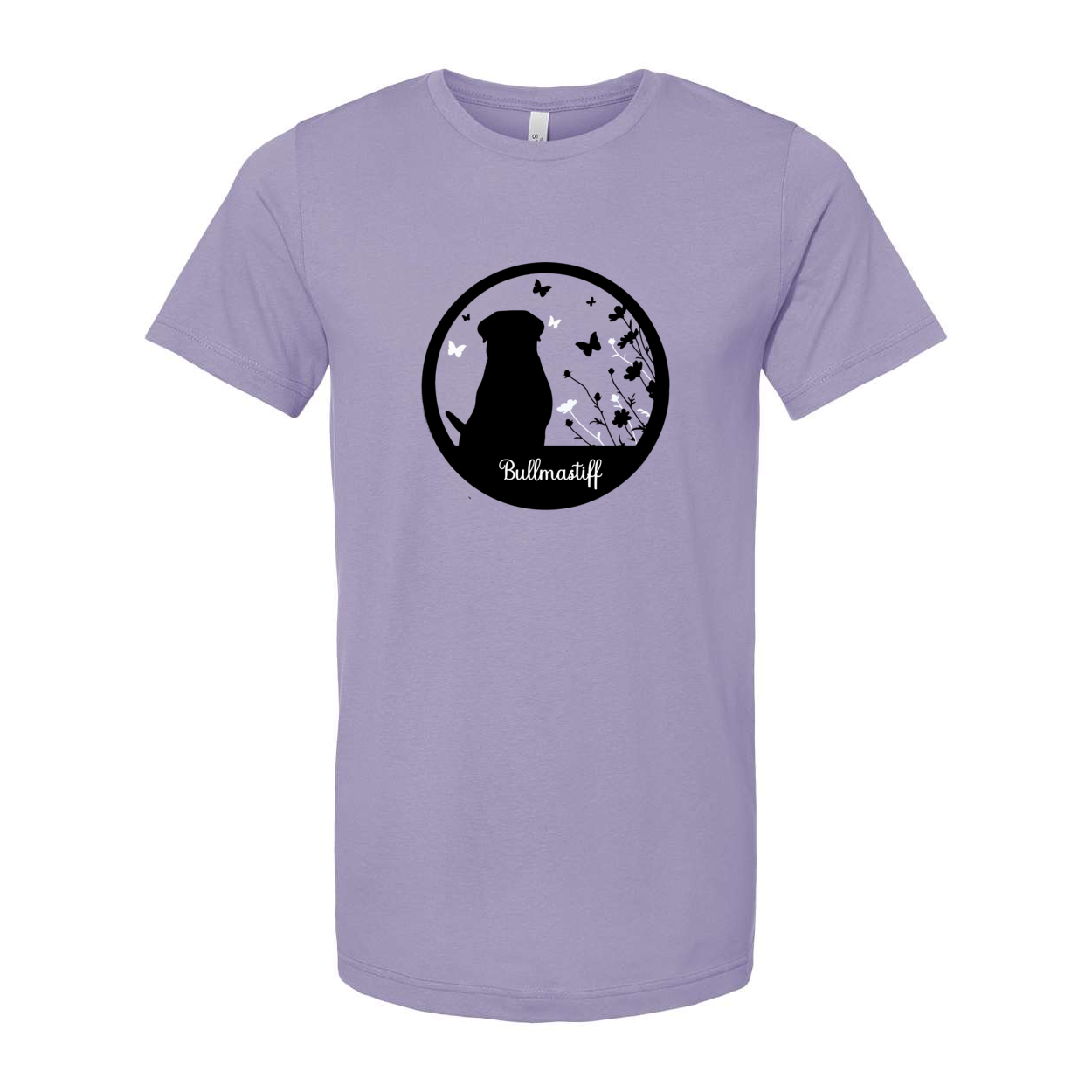 Bullmastiff Flowers Unisex SS 2XL,3XL,4XL - WagALotBowWow