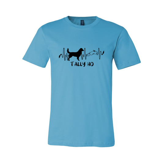 NSToller Tally Ho Unisex SS Shades of Blue - WagALotBowWow