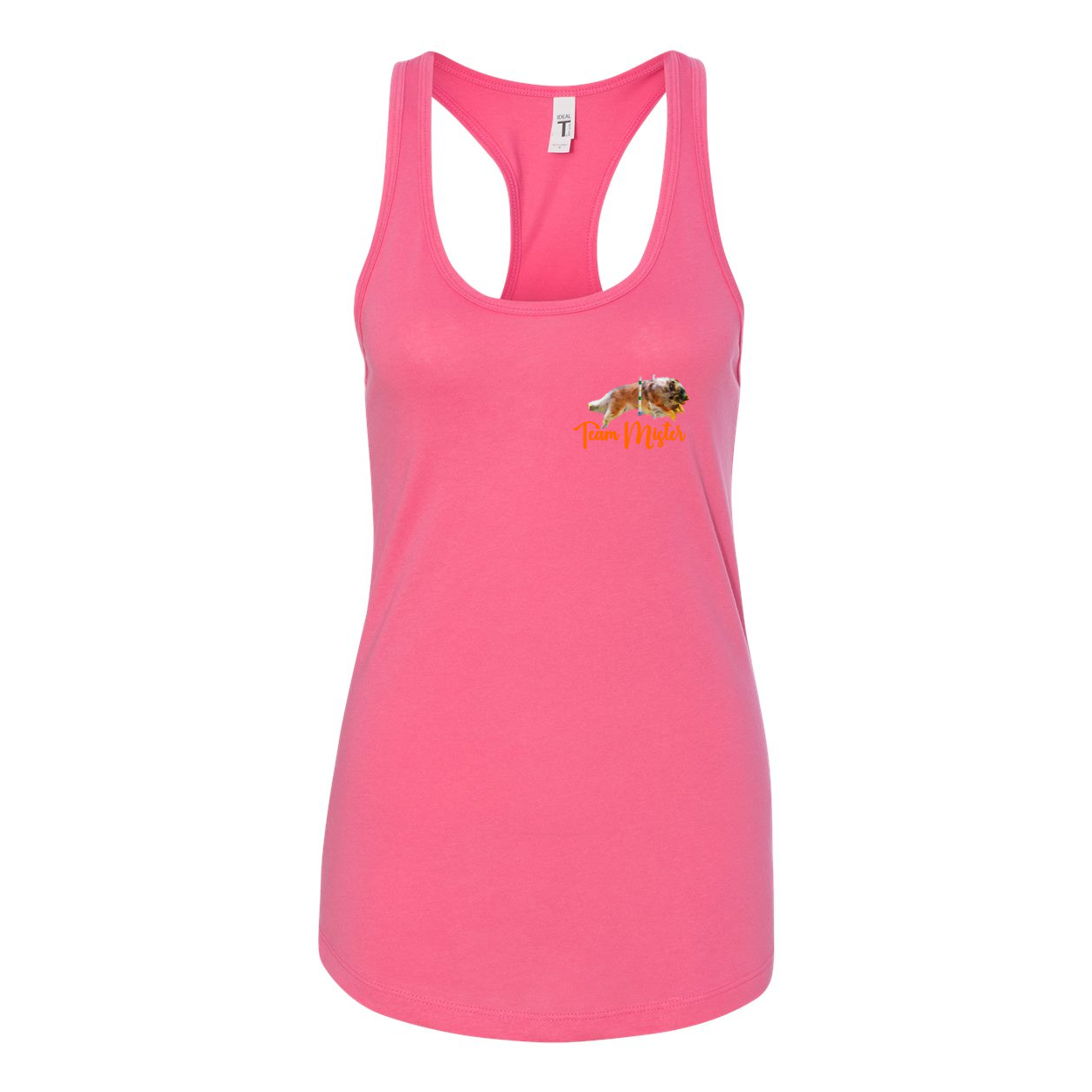 Orlando shirt2 Women's Ideal Racerback Tank - WagALotBowWow