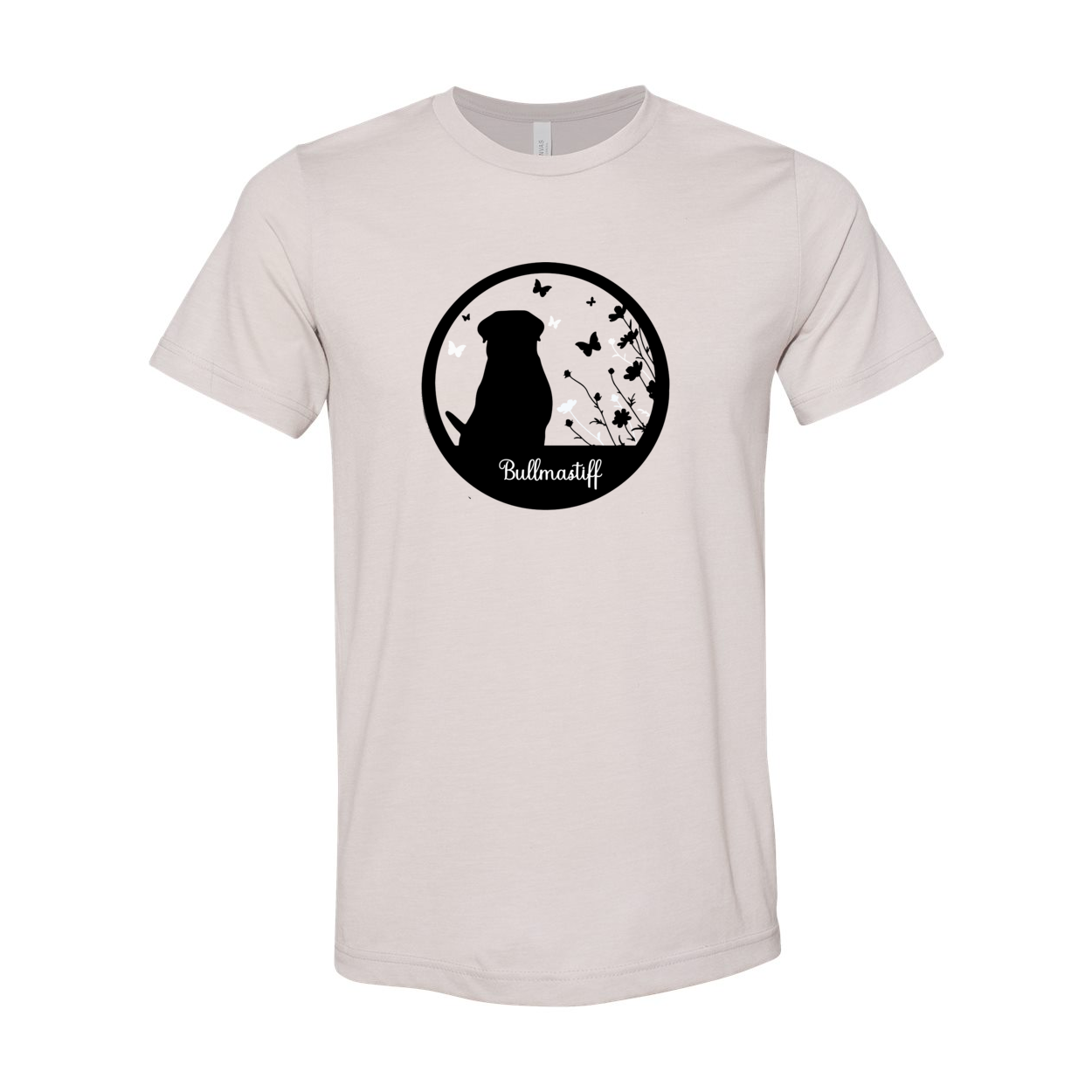 Bullmastiff Flowers Unisex SS 2XL,3XL,4XL - WagALotBowWow
