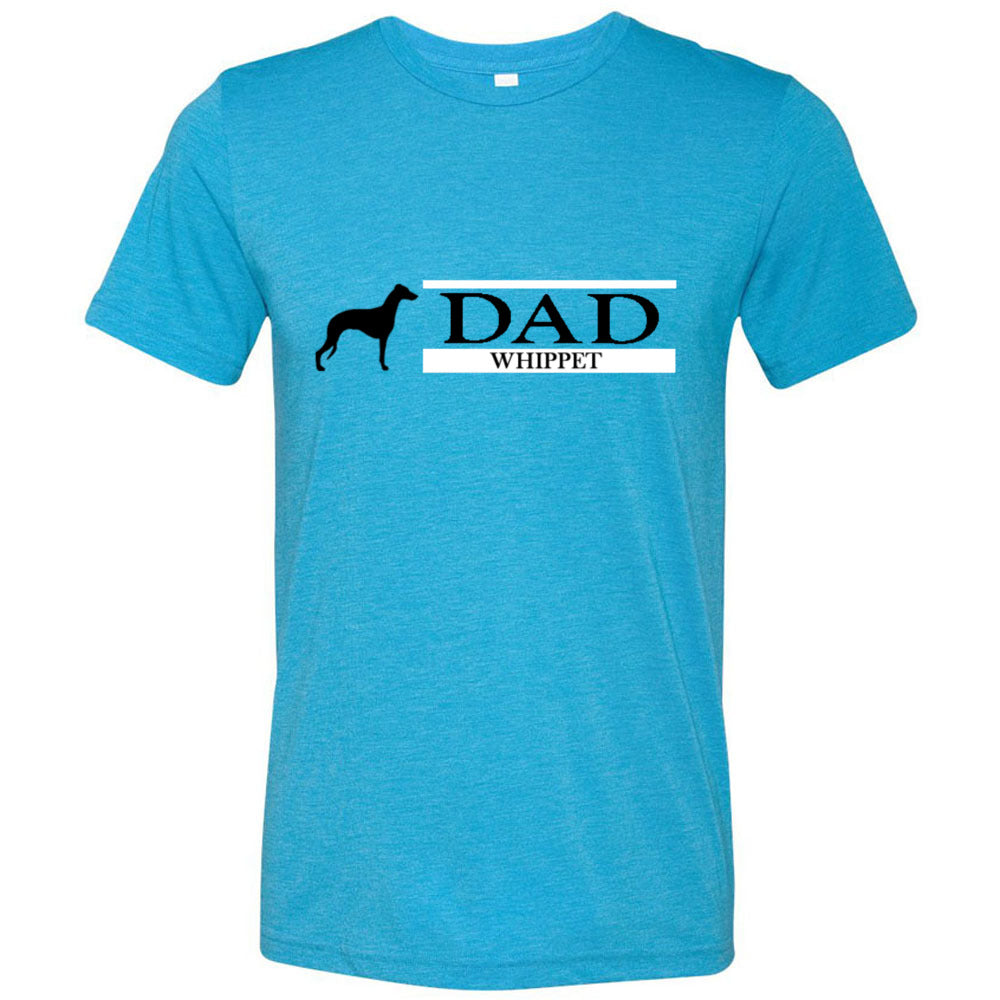 Whippet Dad Unisex Triblend Short Sleeve Tee - WagALotBowWow